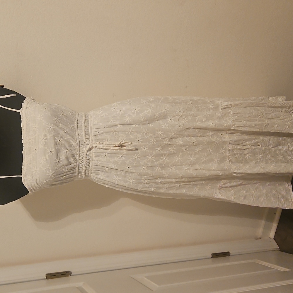 MINKPINK White Eyelet Dress